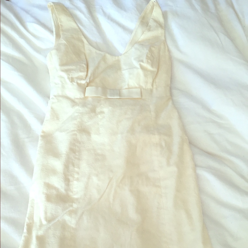Cream Vineyard Vines Cocktail Dress